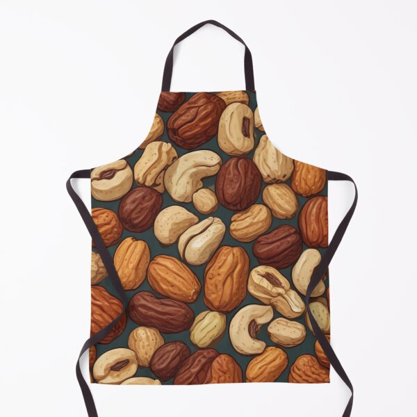 Item preview, Beautiful dried fruits and nuts pattern print design designed and sold by Anshu3813.