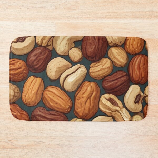 Item preview, Beautiful dried fruits and nuts pattern print design  designed and sold by Anshu3813.