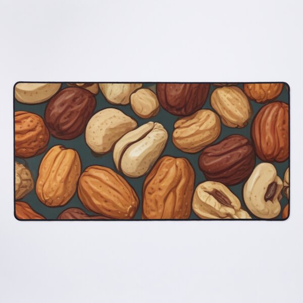 Item preview, Beautiful dried fruits and nuts pattern print design designed and sold by Anshu3813.