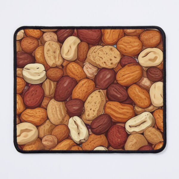 Item preview, Beautiful dried fruits and nuts pattern print design designed and sold by Anshu3813.