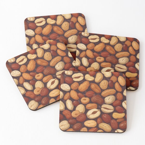 Item preview, Beautiful dried fruits and nuts pattern print design  designed and sold by Anshu3813.