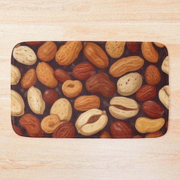 Item preview, Beautiful dried fruits and nuts pattern print design  designed and sold by Anshu3813.