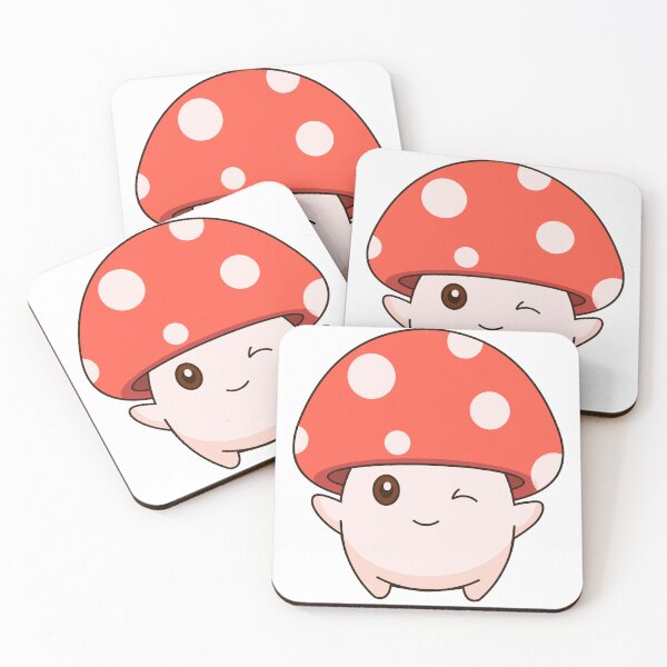 Item preview, Cute Red Mushroom Character Wink Graphic designed and sold by socialarmour.