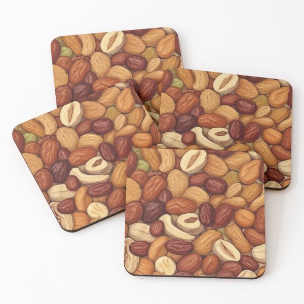 Item preview, Beautiful dried fruits and nuts pattern print design  designed and sold by Anshu3813.
