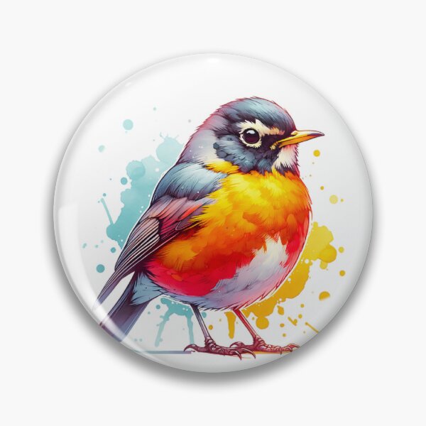 Item preview, Watercolor American Robin  designed and sold by TheAnimalZ00.