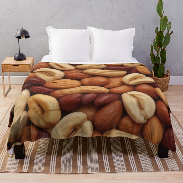 Item preview, Beautiful dried fruits and nuts pattern print design designed and sold by Anshu3813.