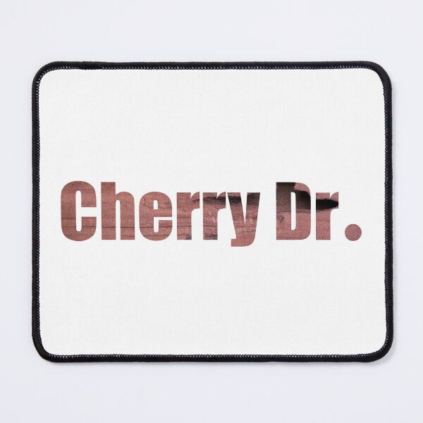 Item preview, Cherry Drive Version 2 Street Name with authentic wood background designed and sold by TheMugDirectory.