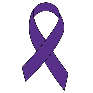 Purple Awareness Ribbon