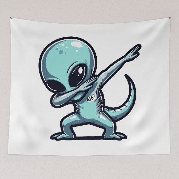 Item preview, Dabbing Alien Monster designed and sold by Designowner.
