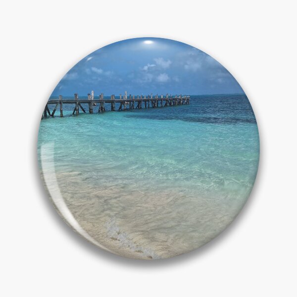 Item preview, Caribbean Sea with turquoise water and white sand designed and sold by serenedesign.