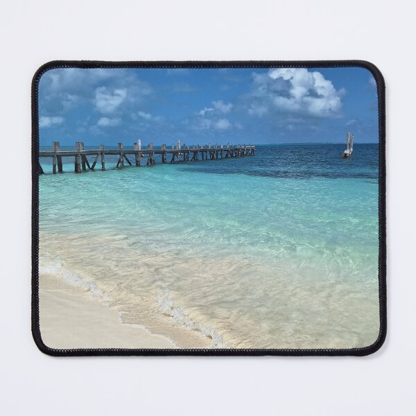Item preview, Caribbean Sea with turquoise water and white sand designed and sold by serenedesign.