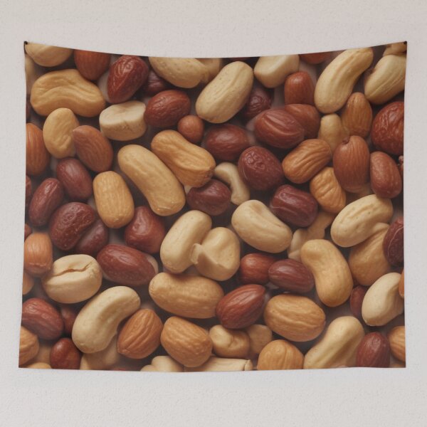Item preview, Beautiful dried fruits and nuts pattern print design  designed and sold by Anshu3813.