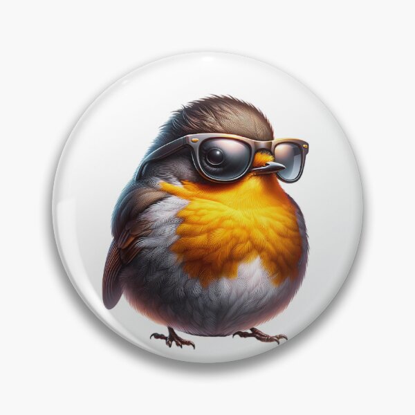 Item preview, American Robin Wearing Sunglasses designed and sold by TheAnimalZ00.