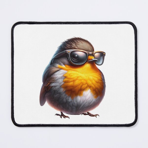 Item preview, American Robin Wearing Sunglasses designed and sold by TheAnimalZ00.