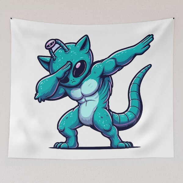 Item preview, Dabbing Alien Monster designed and sold by Designowner.