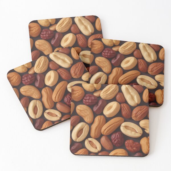 Item preview, Beautiful dried fruits and nuts pattern print design  designed and sold by Anshu3813.