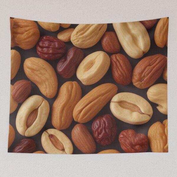 Item preview, Beautiful dried fruits and nuts pattern print design  designed and sold by Anshu3813.