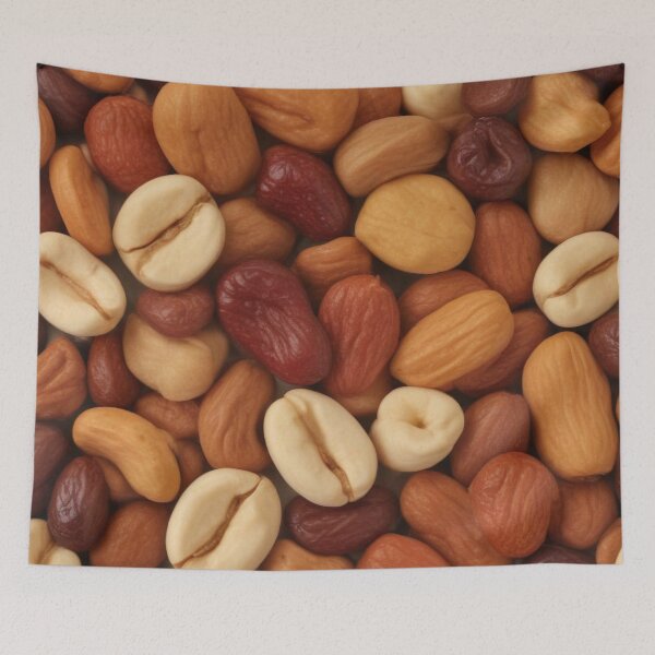 Item preview, Beautiful dried fruits and nuts pattern print design  designed and sold by Anshu3813.