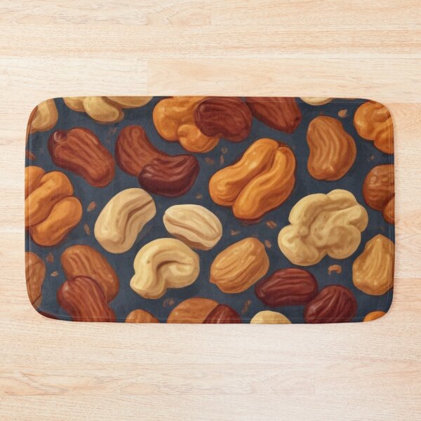 Item preview, Beautiful dried fruits and nuts pattern print design designed and sold by Anshu3813.