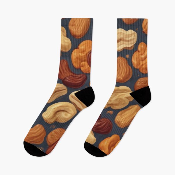Item preview, Beautiful dried fruits and nuts pattern print design designed and sold by Anshu3813.