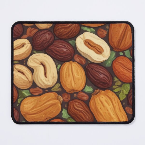 Item preview, Beautiful dried fruits and nuts pattern print design designed and sold by Anshu3813.