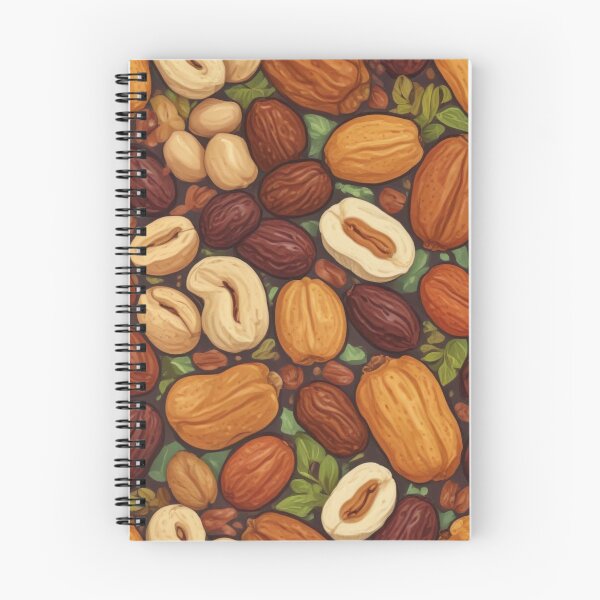 Item preview, Beautiful dried fruits and nuts pattern print design  designed and sold by Anshu3813.