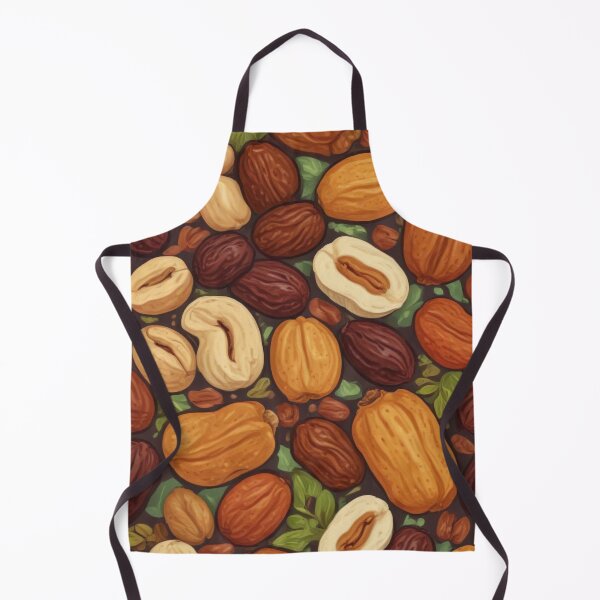 Item preview, Beautiful dried fruits and nuts pattern print design designed and sold by Anshu3813.