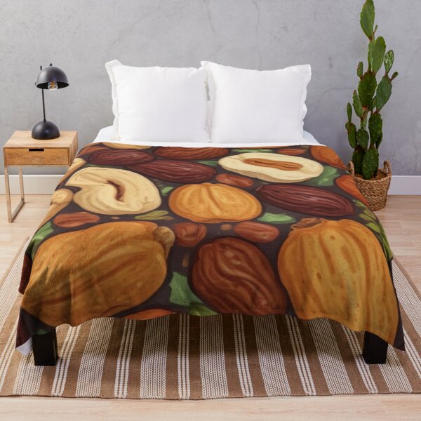 Item preview, Beautiful dried fruits and nuts pattern print design designed and sold by Anshu3813.