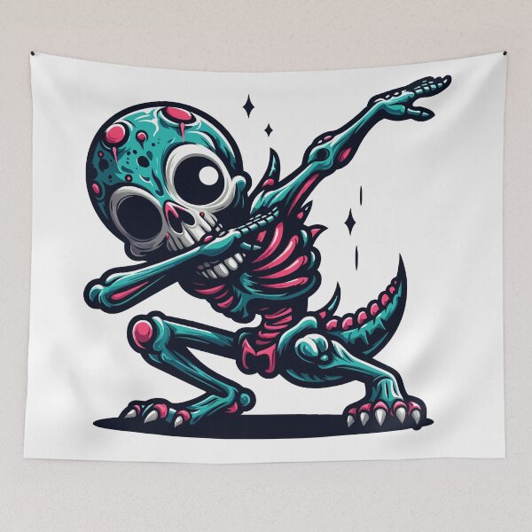 Item preview, Dabbing Alien Monster designed and sold by Designowner.