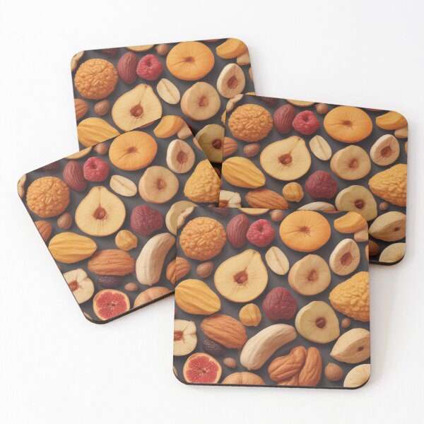 Item preview, Beautiful dried fruits and nuts pattern print design  designed and sold by Anshu3813.