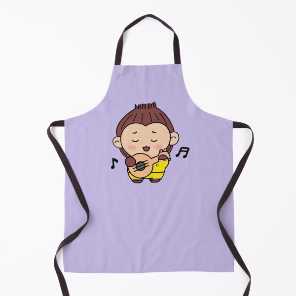 Item preview, a cute monkey playing the guitar designed and sold by monkey-choi.