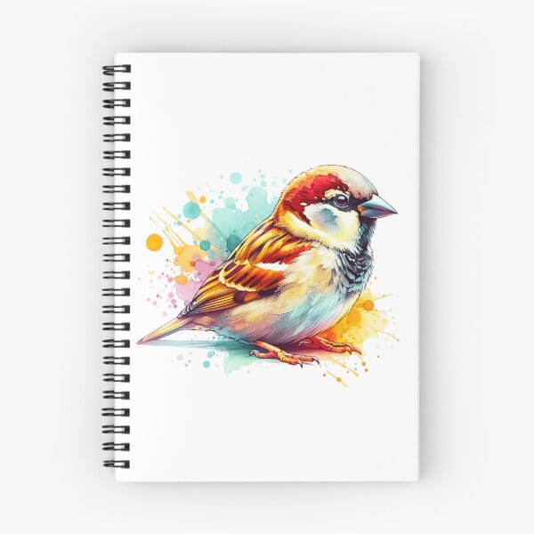 Item preview, Watercolor House Sparrow  designed and sold by TheAnimalZ00.
