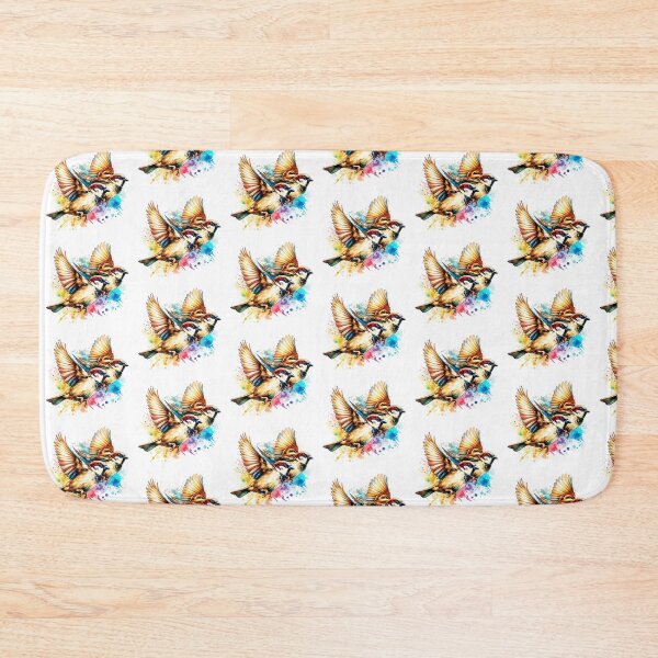Item preview, Watercolor House Sparrow Birds designed and sold by TheAnimalZ00.