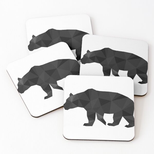 Item preview, Geometric Black Bear Graphic Essential designed and sold by socialarmour.