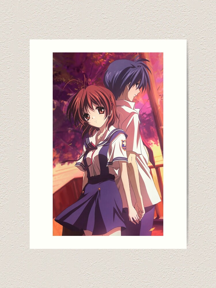 Clannad anime poster Nagisa Furukawa Poster for Sale by wazzaah