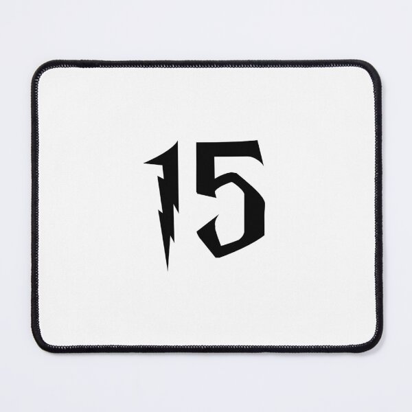 Item preview, 15, fifteen, black, Harry P designed and sold by Numbers-Art.