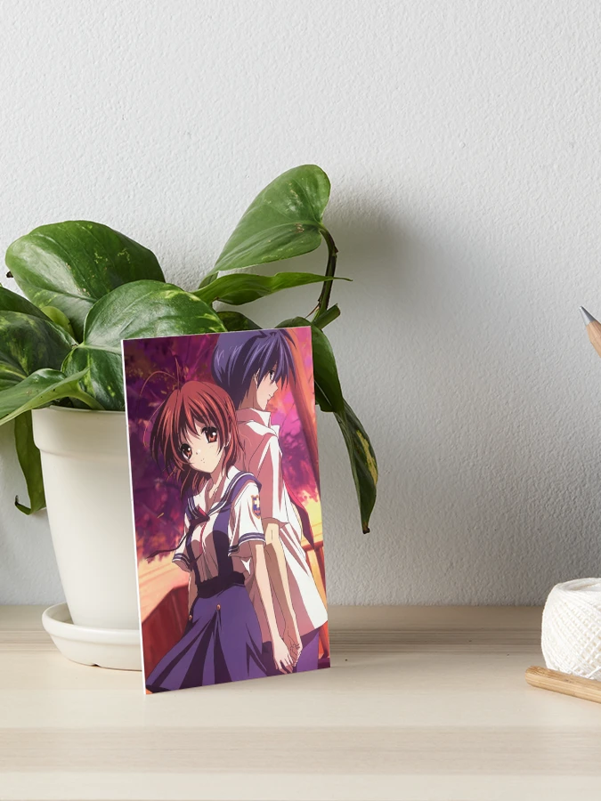 Clannad anime poster Nagisa Furukawa Art Print for Sale by wazzaah