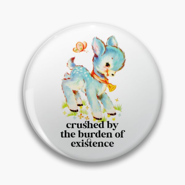 Item preview, Funny retro sticker designed and sold by Radical Buttons.