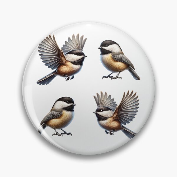 Item preview, Carolina Chickadee Birds designed and sold by TheAnimalZ00.