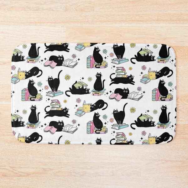 Item preview, Black Cats and Books designed and sold by reddogbuckeye.