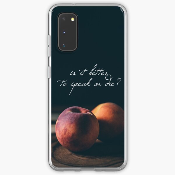 Call Me By Your Name // peach Samsung Galaxy Soft Case