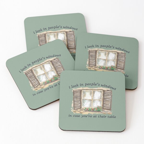 Item preview, I look in people’s windows lyrics designed and sold by karma-style.