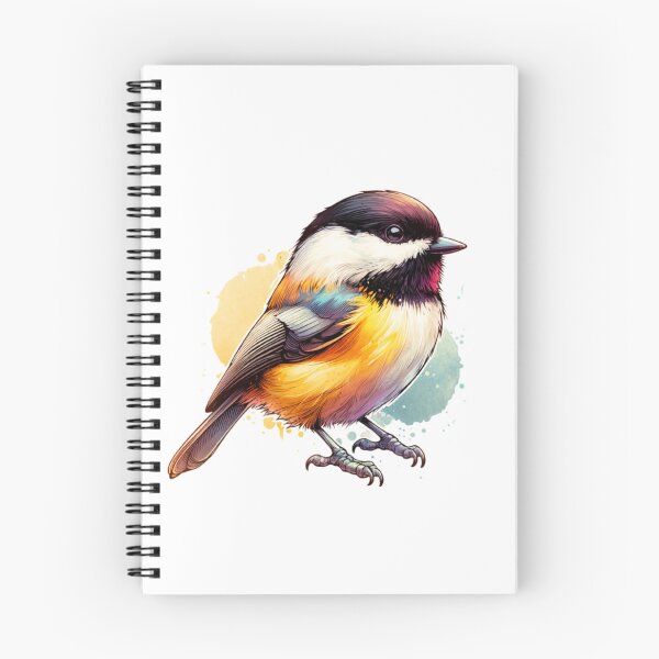 Item preview, Watercolor Carolina Chickadee designed and sold by TheAnimalZ00.