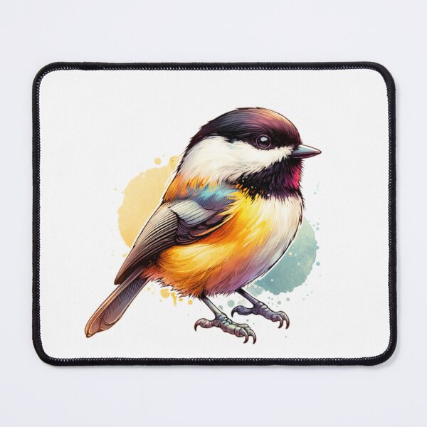 Item preview, Watercolor Carolina Chickadee designed and sold by TheAnimalZ00.