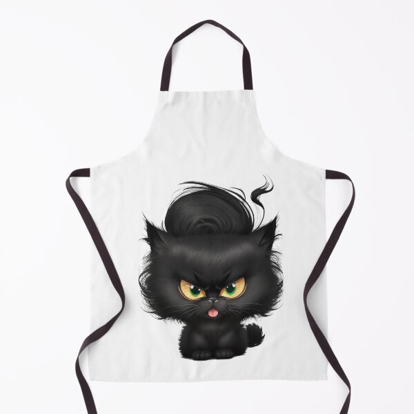Item preview, angry black kitten designed and sold by Colorful Designs.