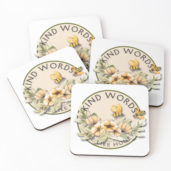 Item preview, Kind Words are Like Honey designed and sold by alksongbird.
