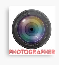 photographer Metal Print