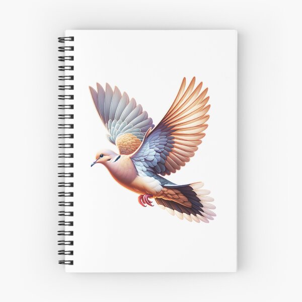 Item preview, Mourning Dove Flying designed and sold by TheAnimalZ00.
