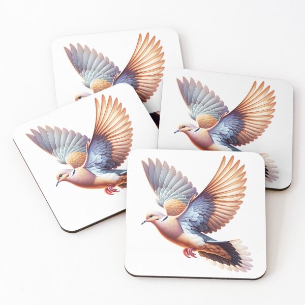 Item preview, Mourning Dove Flying designed and sold by TheAnimalZ00.