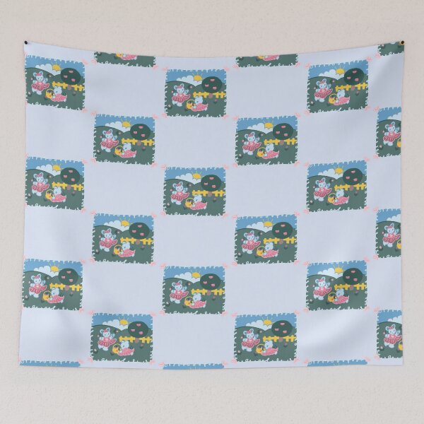 Item preview, Blue bears picnic designed and sold by Cloud-Boy.